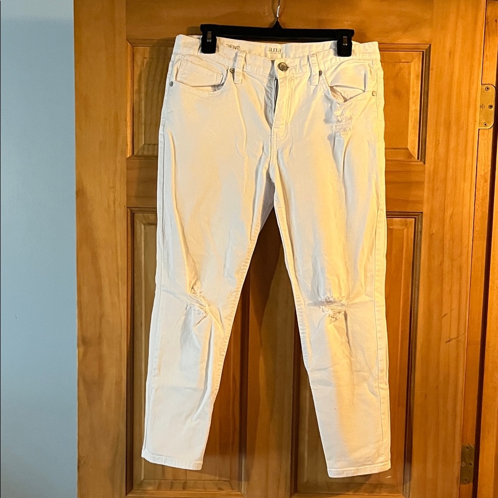 a.n.a White Denim Jeans
